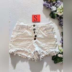 Denim shorts